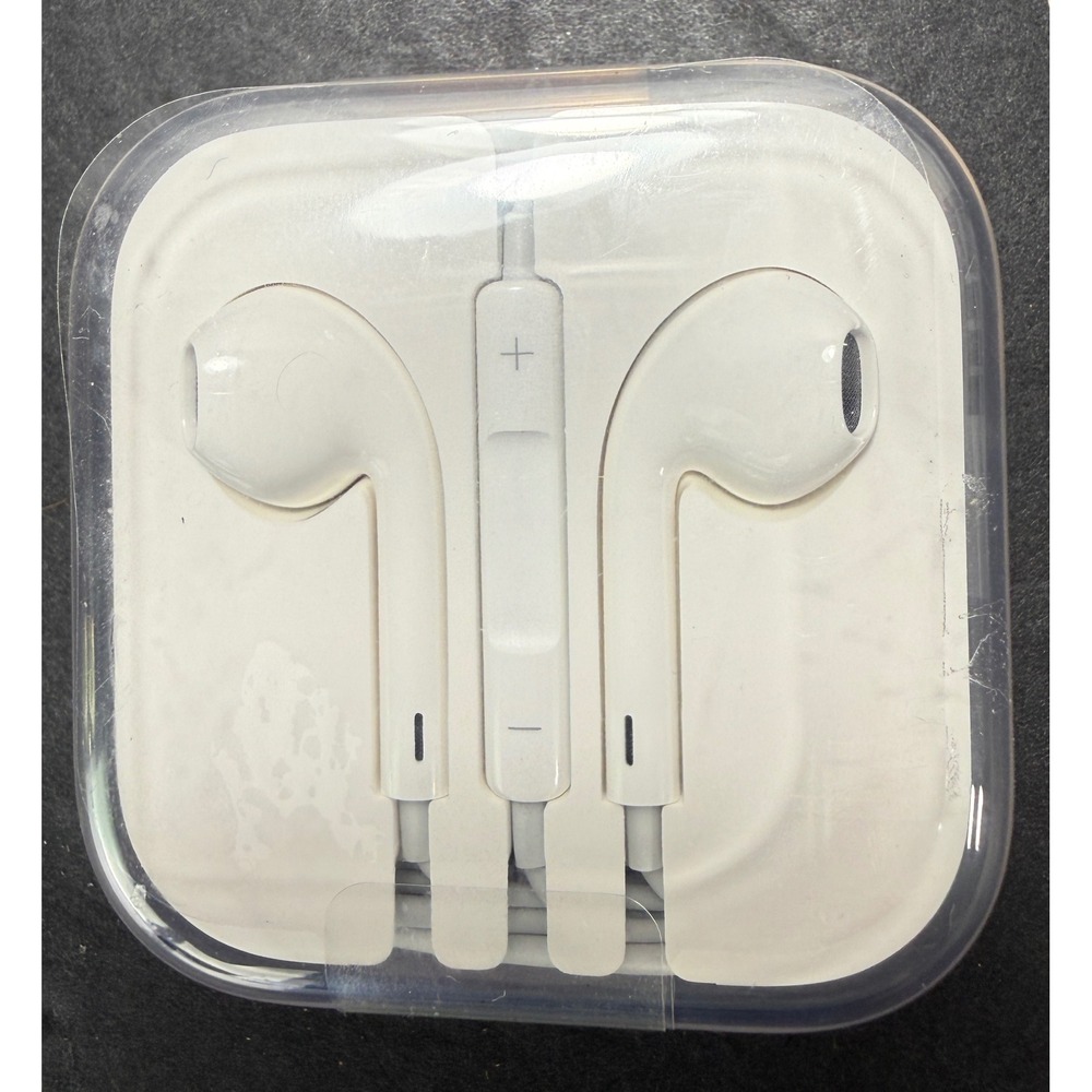 Apple EarPods Headphones Unisex OS White 3.5mm Jack Remote Mic MD827LL/A